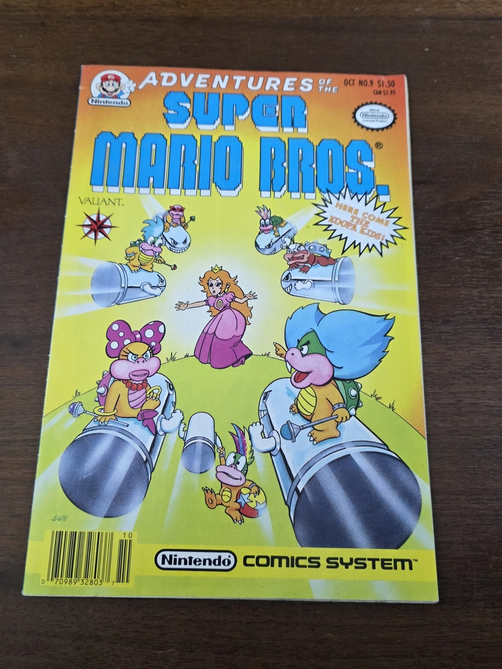🔥RARE Vintage Nintendo Super Mario Bros. Comic #9 - 1990